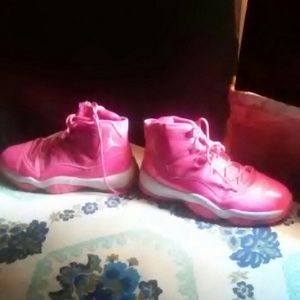 All pink. Jordan 11